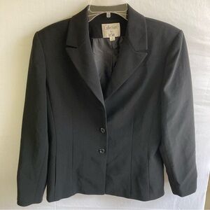 Collections For Le Suit Women's Suit Jacket Coat Blazer Size 10 Black
